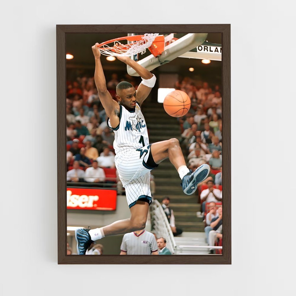 Poster Penny hardaway aérien – affiche Basketball (vue 5)